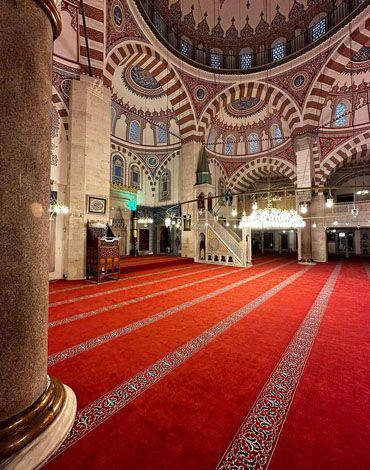 tapis mosquée motif