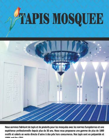 tapis mosquee cataloque