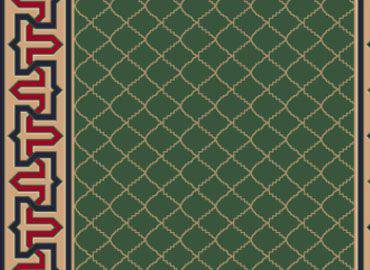 tapis wiltax yeşil halı
