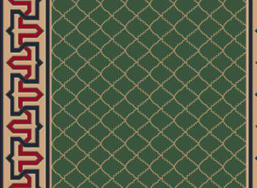 tapis wiltax yeşil halı